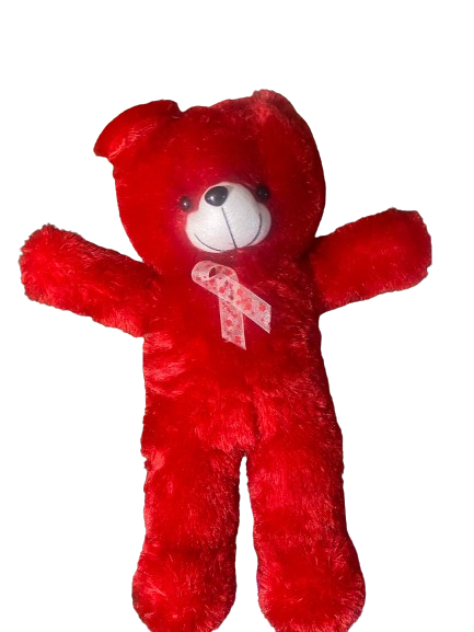 Red Teddy Large Doll Large